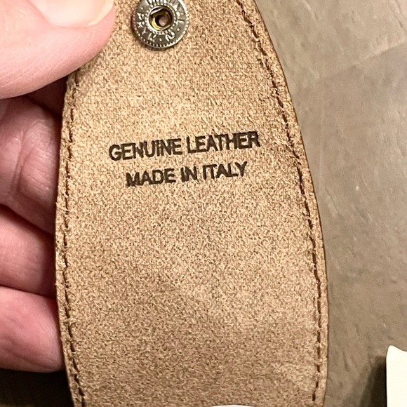 Gorgeous NWT Moscardini Firenze Genuine Leather tee and golf ball case. - Picture 3 of 9